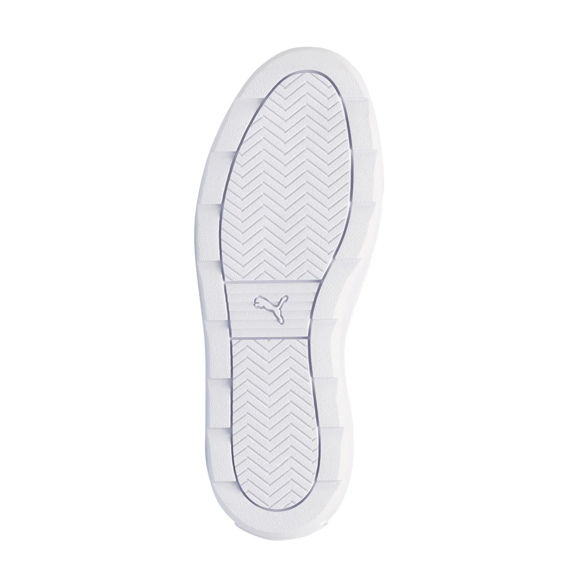 Sneakers alte bianche da donna con zeppa Puma Karmen Mid - Image 5