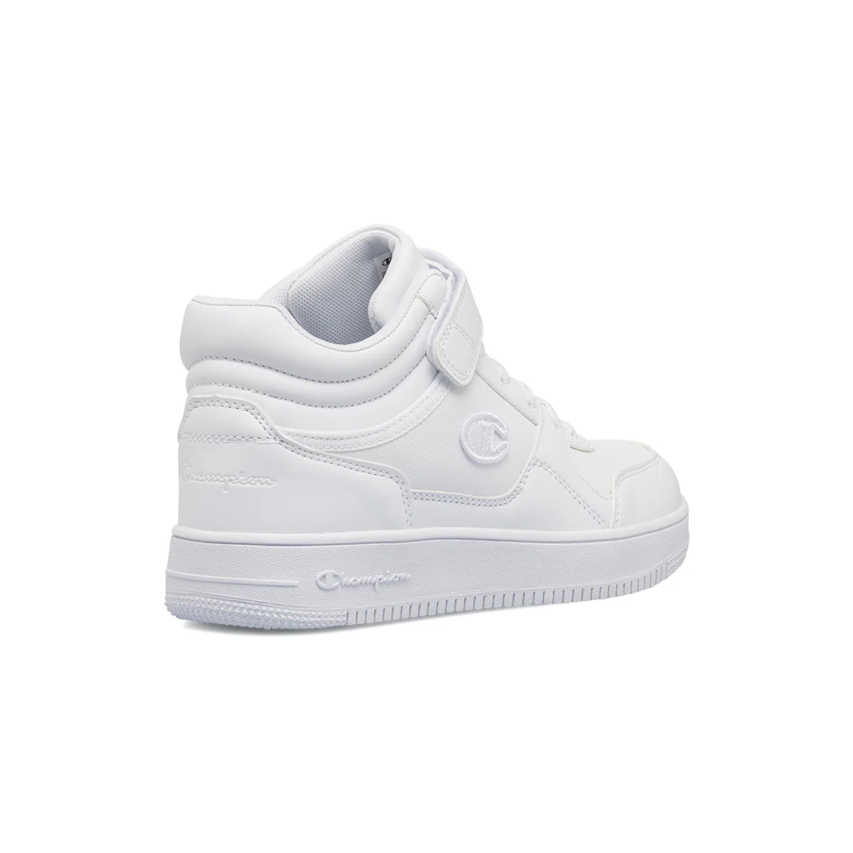 Sneakers alte bianche da ragazzo Champion Rebound Mid B GS - Image 3