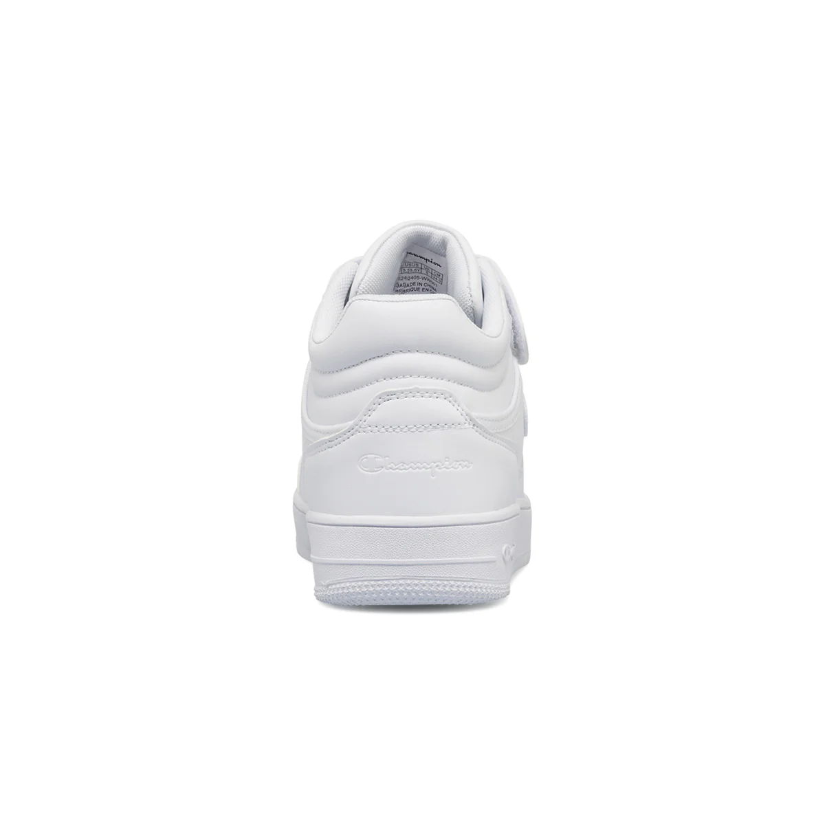 Sneakers alte bianche da ragazzo Champion Rebound Mid B GS - Image 4