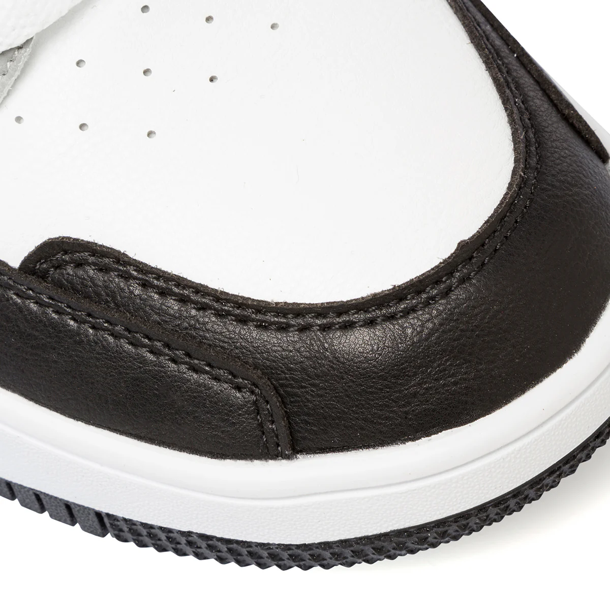 Sneakers alte bianche da uomo con dettagli neri e grigi Champion Rebound 2.0 Mid - Image 6