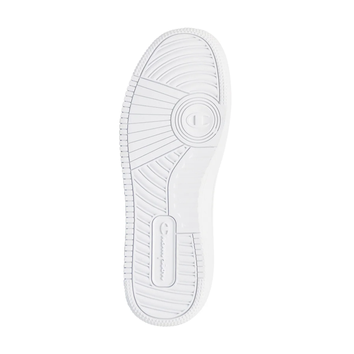 Sneakers alte bianche da uomo con logo laterale Champion Rebound Vintage Mid - Image 4