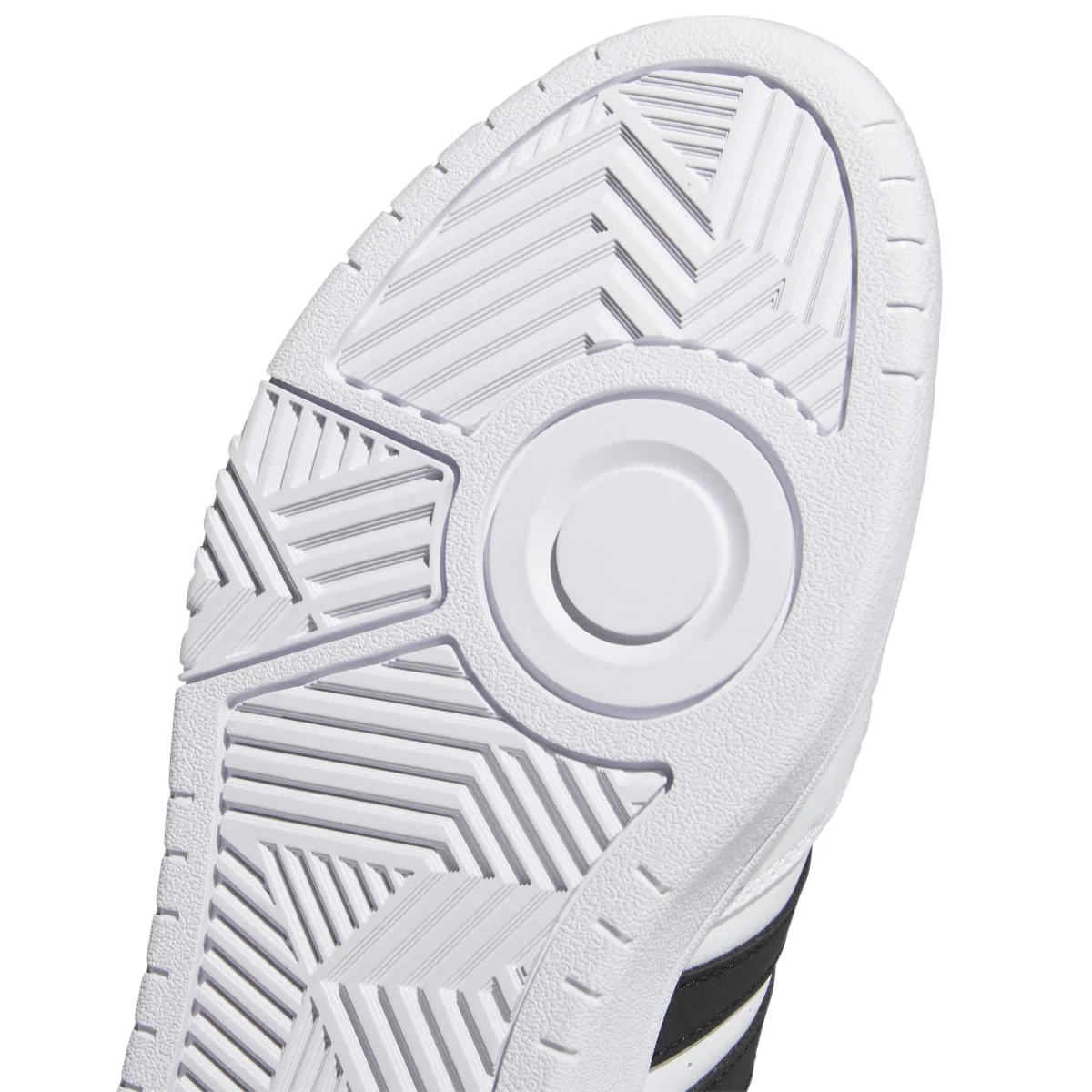 Sneakers alte bianche da uomo con strisce a contrasto adidas Hoops 3.0 Mid Classic Vintage - Image 15