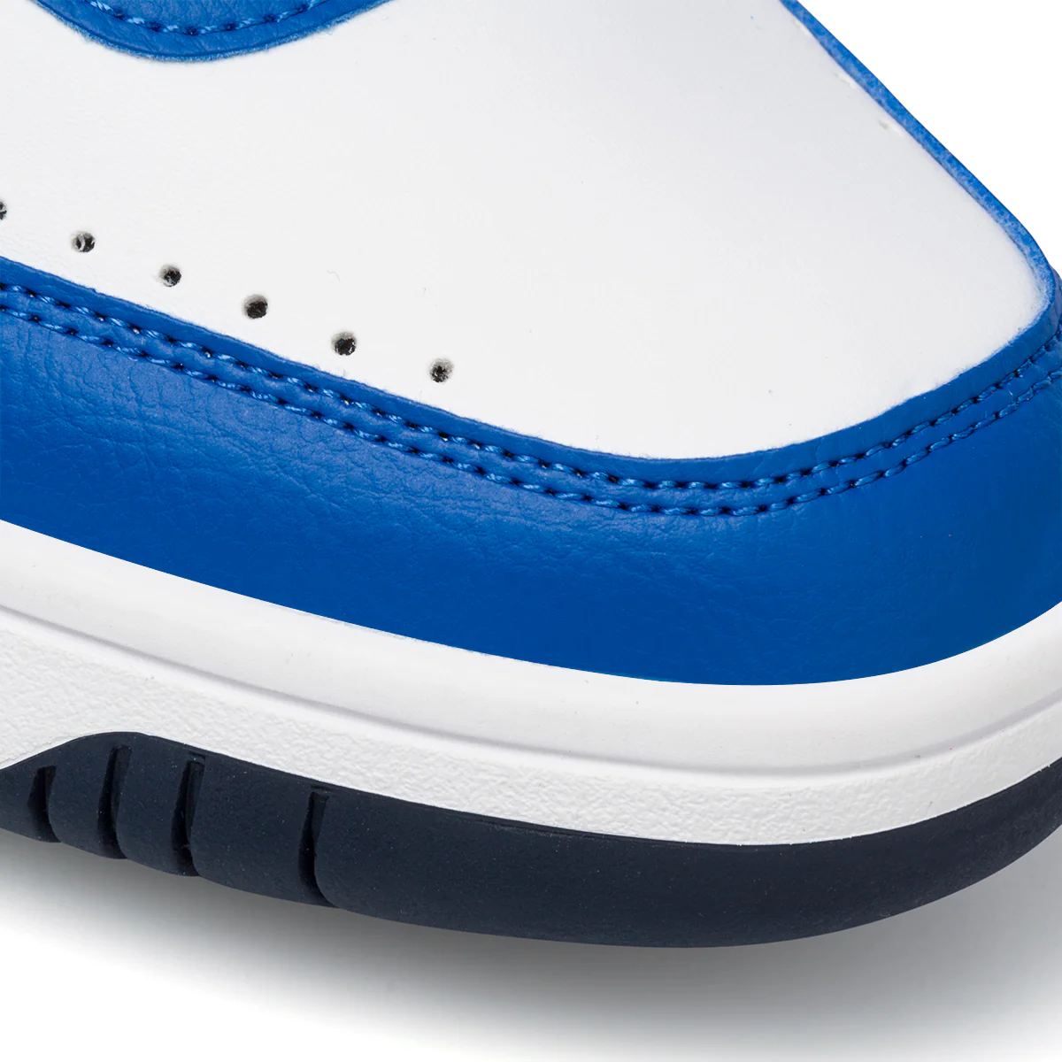 Sneakers alte bianche e blu con logo a contrasto Puma Rebound Joy Jr - Image 11