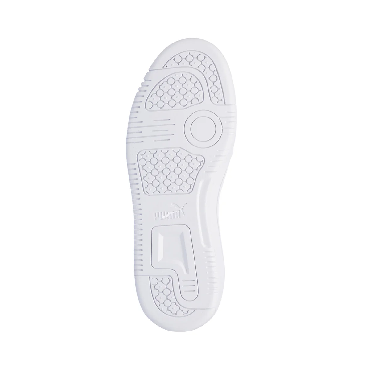 Sneakers alte bianche e blu Puma Rebound Layup SL Jr - Image 4