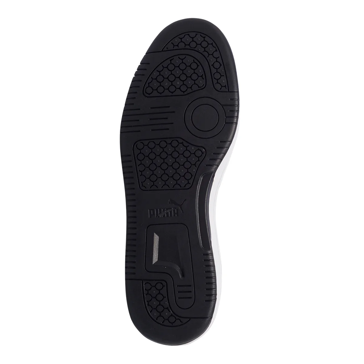Sneakers alte bianche e grigie con logo a contrasto Puma Rebound Joy - Image 10