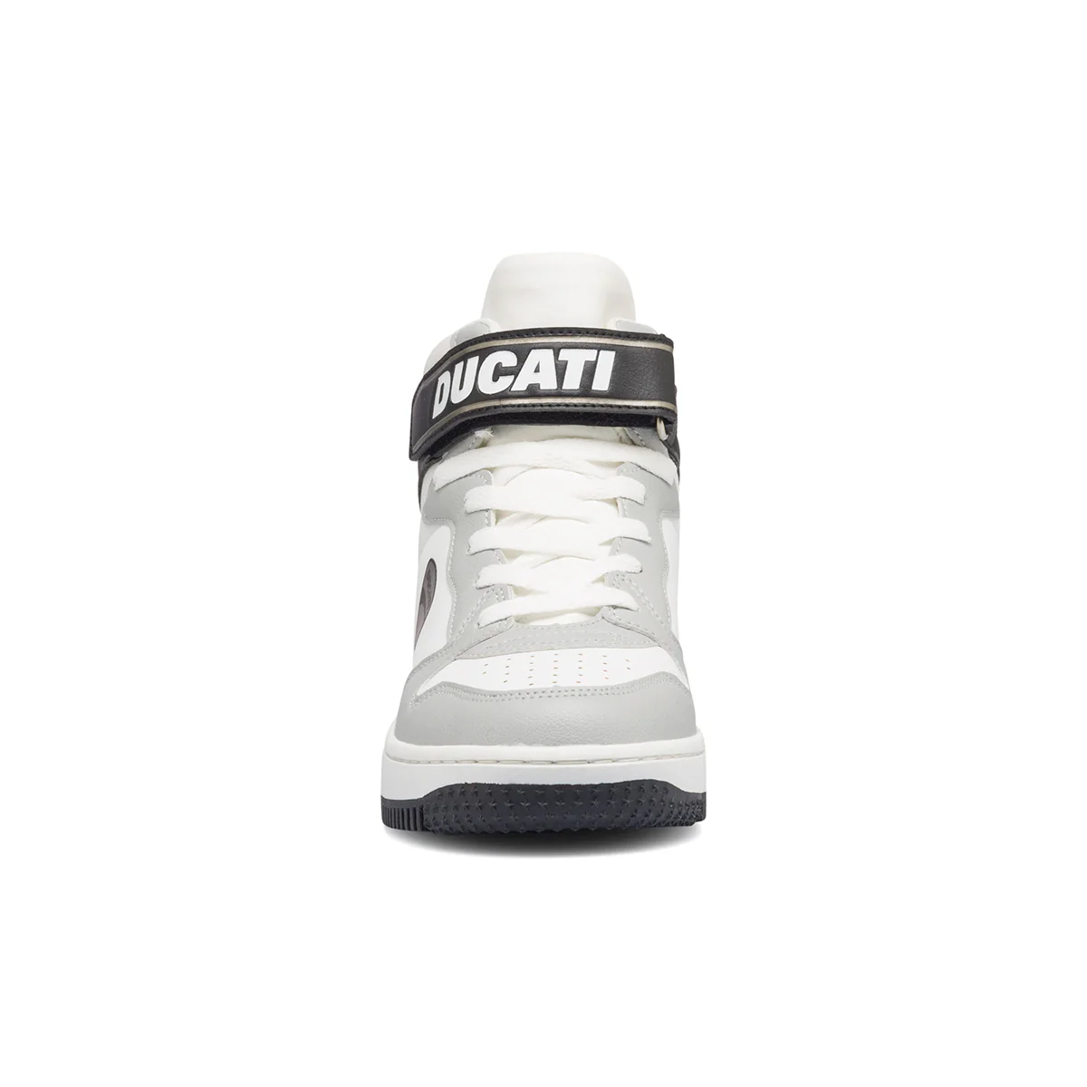 Sneakers alte bianche e grigie da ragazzo Ducati Barsaba 3 GS - Image 4