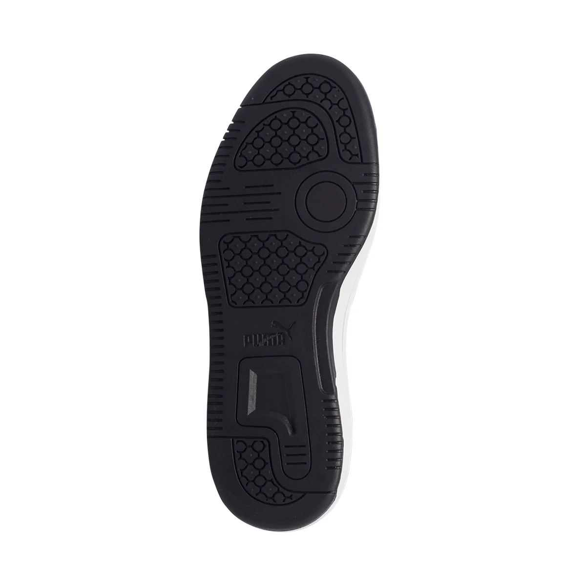 Sneakers alte bianche e nere con logo a contrasto Puma Rebound Joy Jr - Image 10