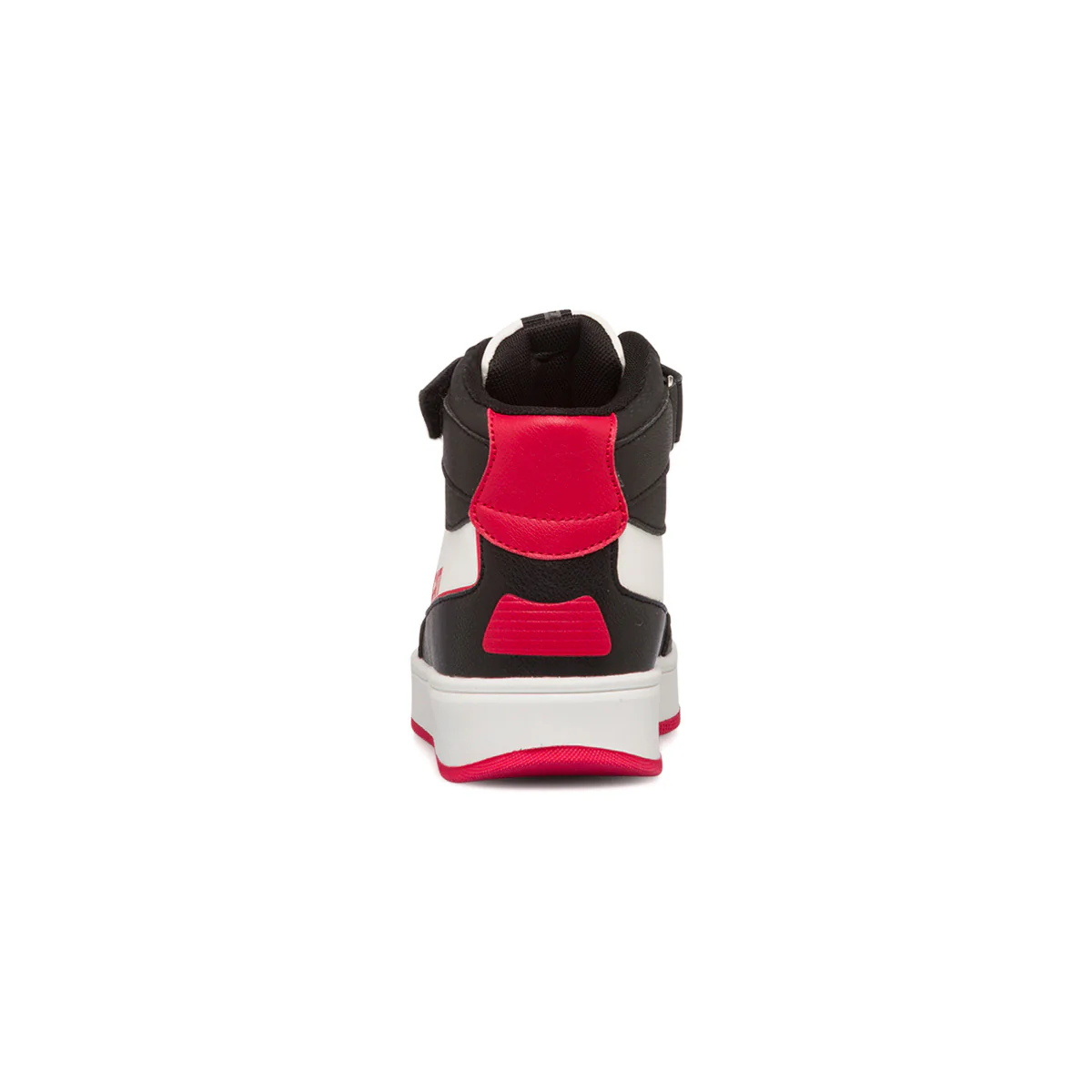 Sneakers alte bianche e nere da bambino con logo laterale Ducati Valencia 4 Mid Ps - Image 4
