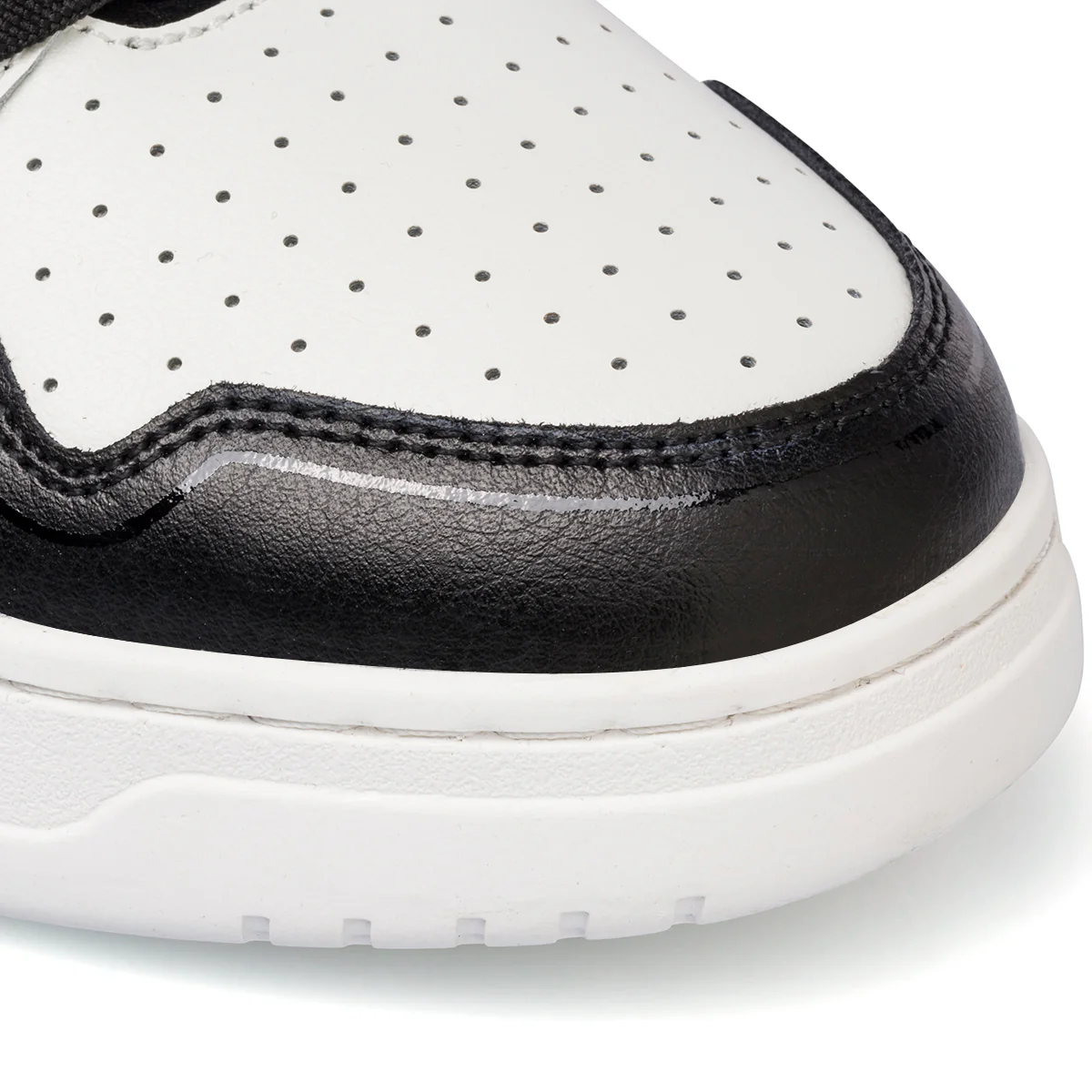 Sneakers alte bianche e nere da uomo con logo laterale Tonino Lamborghini BullBlaze Elite - Image 7