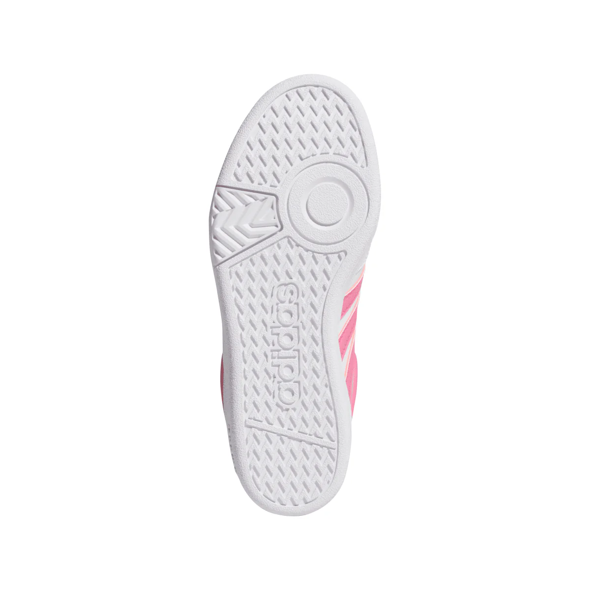 Sneakers alte bianche e rosa da Ragazza HOOPS 4.0 MID adidas - Image 8