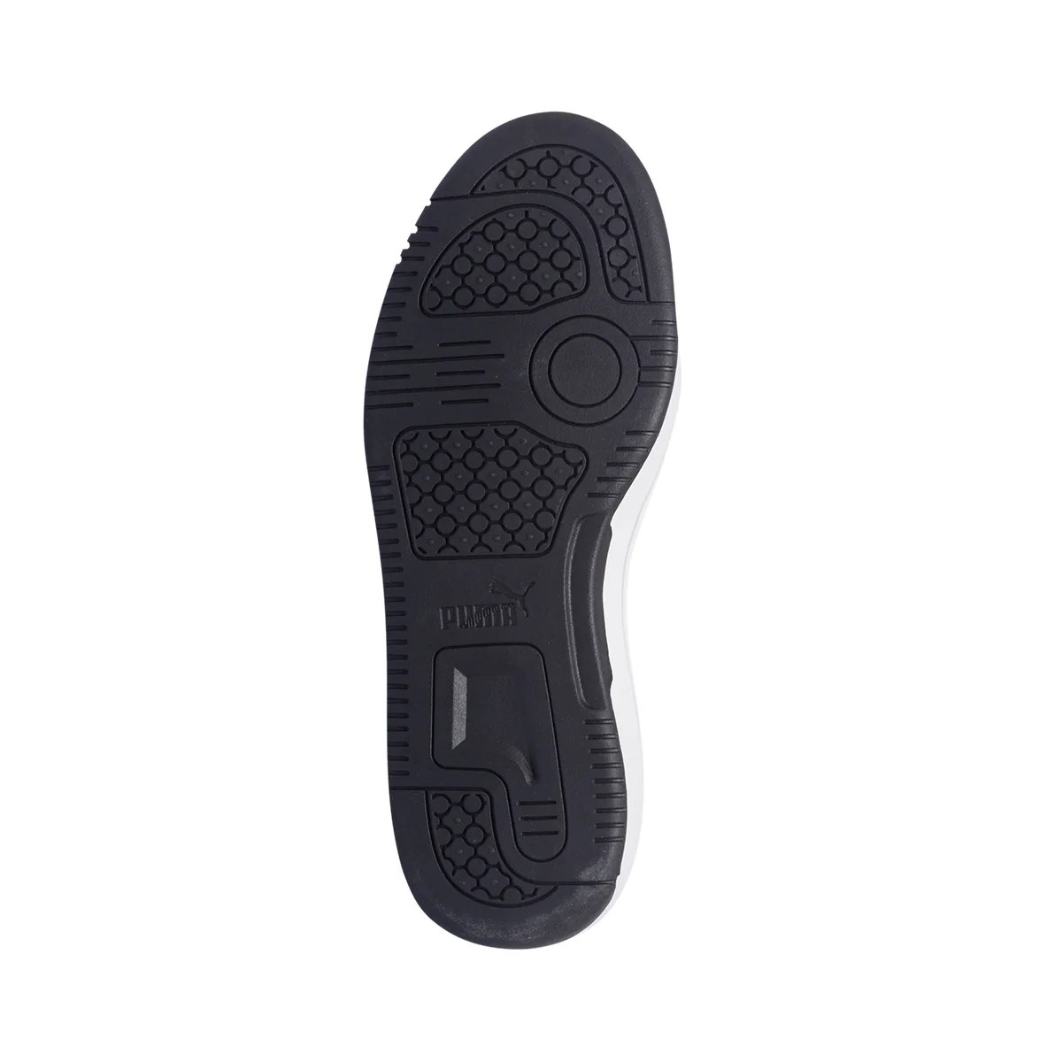 Sneakers alte bianche e rosse con logo a contrasto Puma Rebound Joy Jr - Image 4