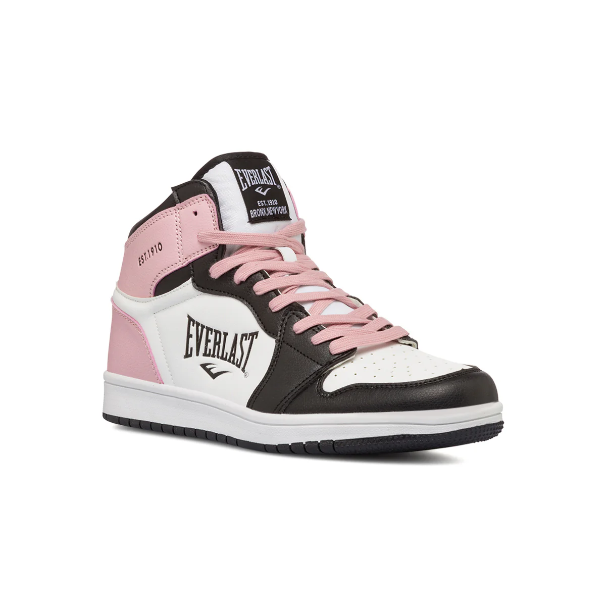Sneakers alte bianche, rosa e nere da donna Everlast - Image 2