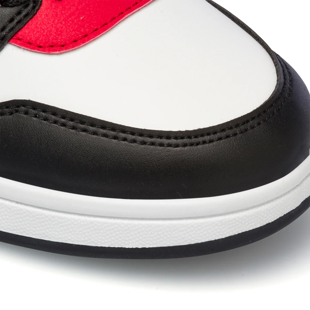 Sneakers alte bianche, rosse e nere da bambino Space Boy - Image 6