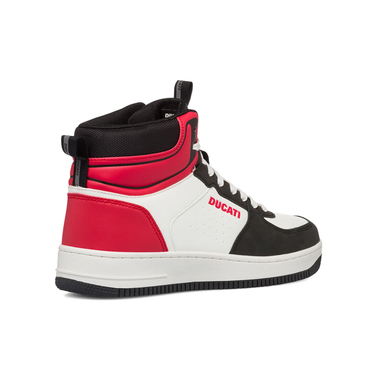 Sneakers alte bianche, rosse e nere da uomo Ducati Sepang 6 - Image 3