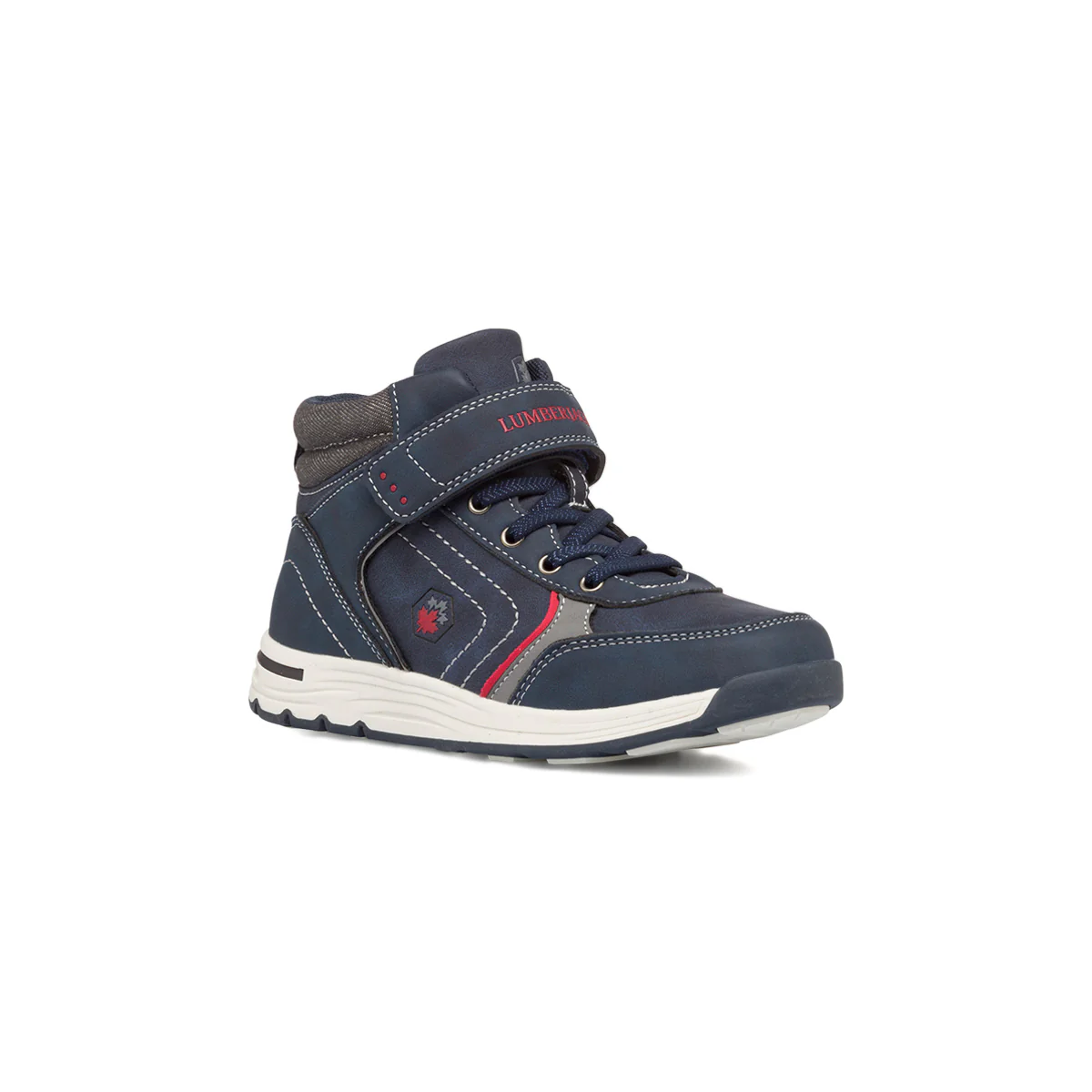 Sneakers alte blu da bambino con colletto imbottito Lumberjack Colby - Image 2