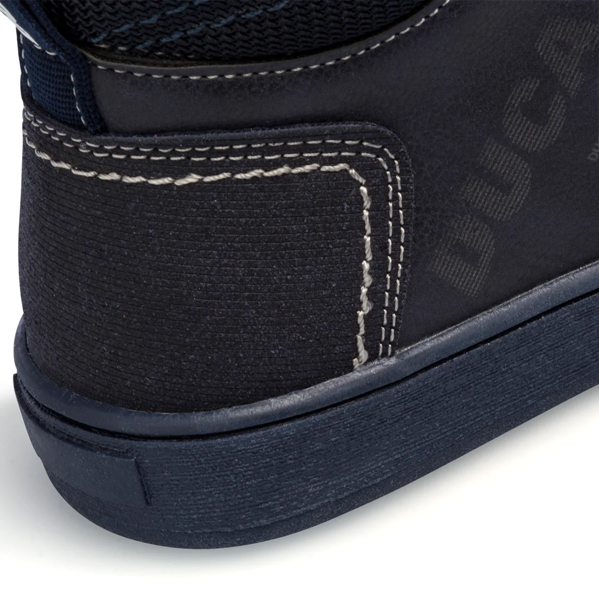 Sneakers alte blu da bambino con logo laterale Ducati - Image 8