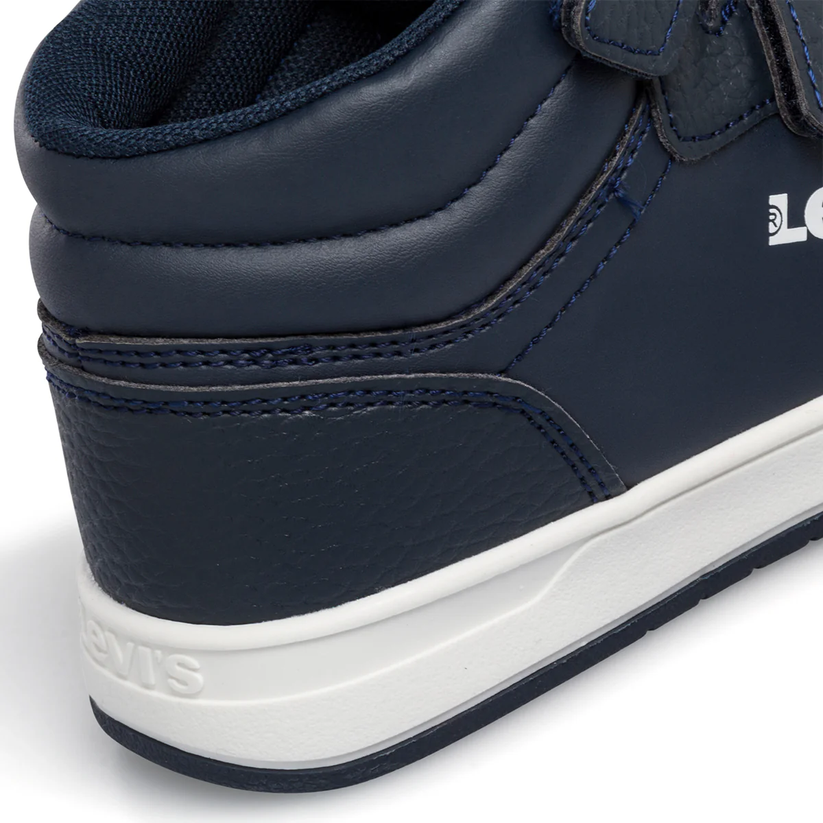 Sneakers alte blu da bambino con logo laterale Levi's Memphis Mid - Image 11