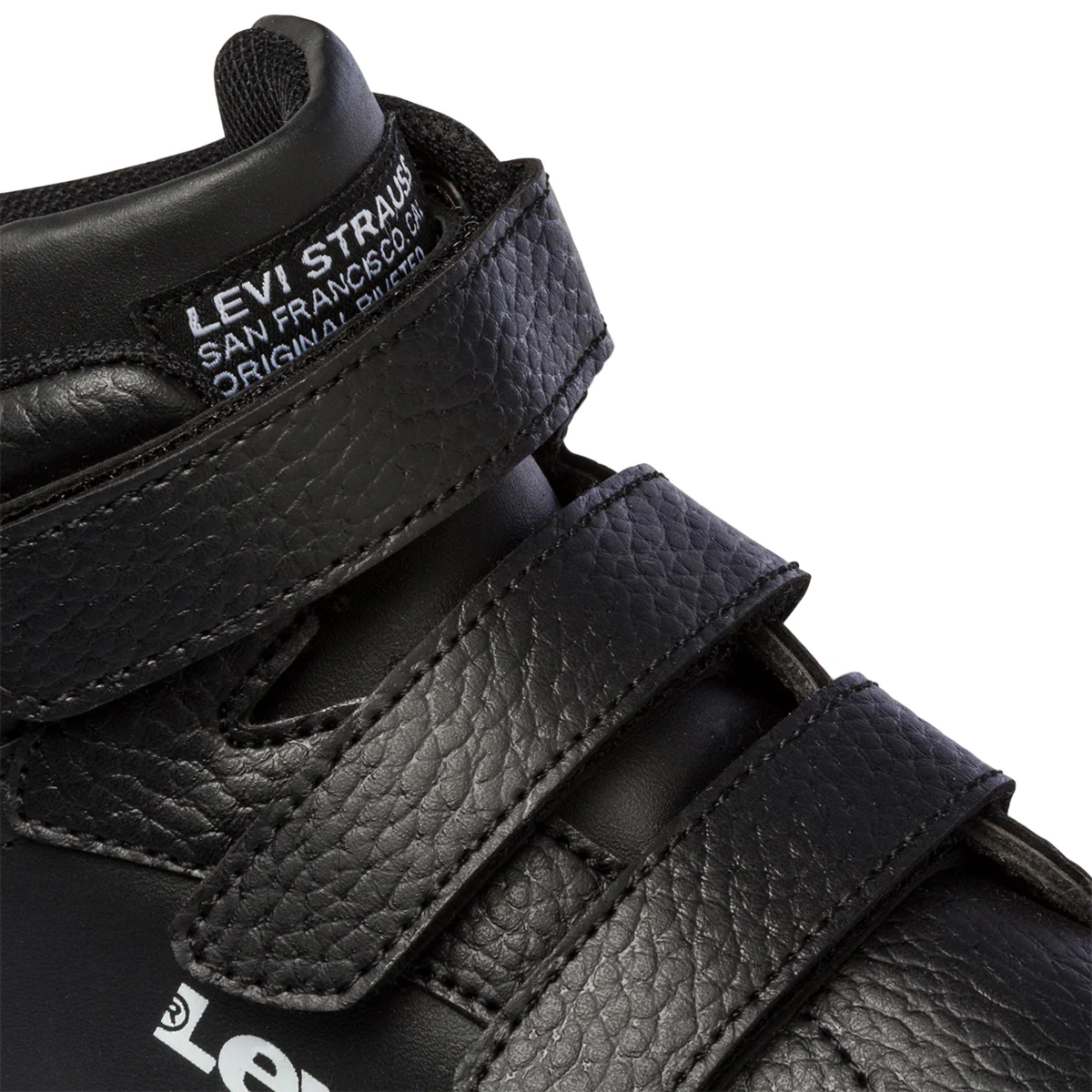 Sneakers alte blu da bambino con logo laterale Levi's Memphis Mid - Image 7