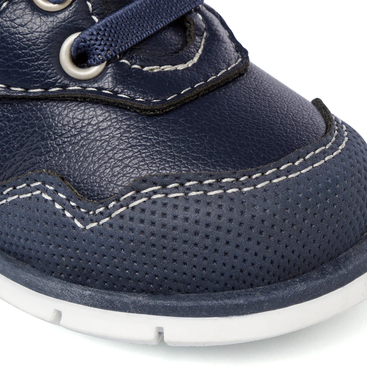 Sneakers alte blu da bambino con velcro e lacci Chicco Faix - Image 5