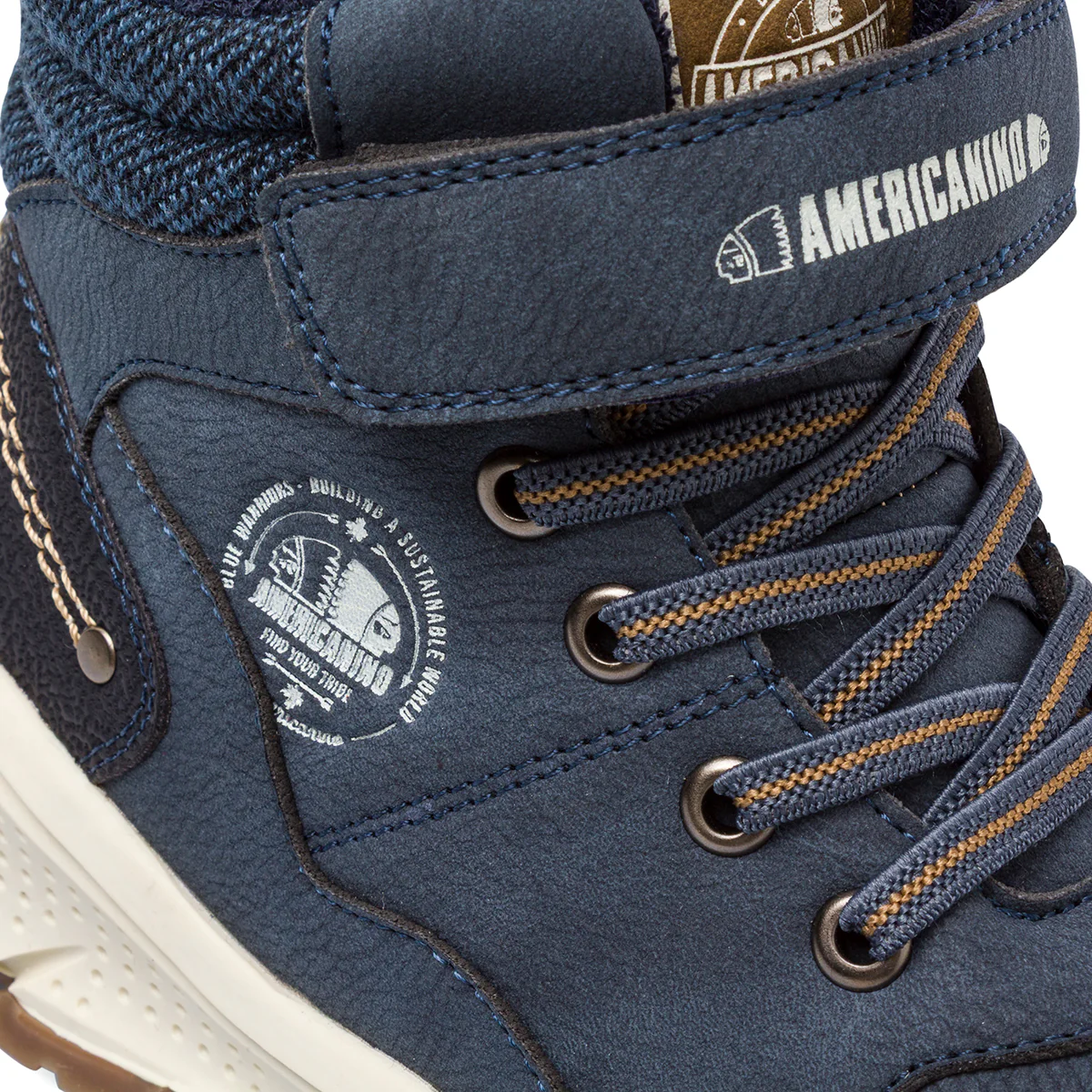 Sneakers alte blu da Ragazzo Americanino - Image 5