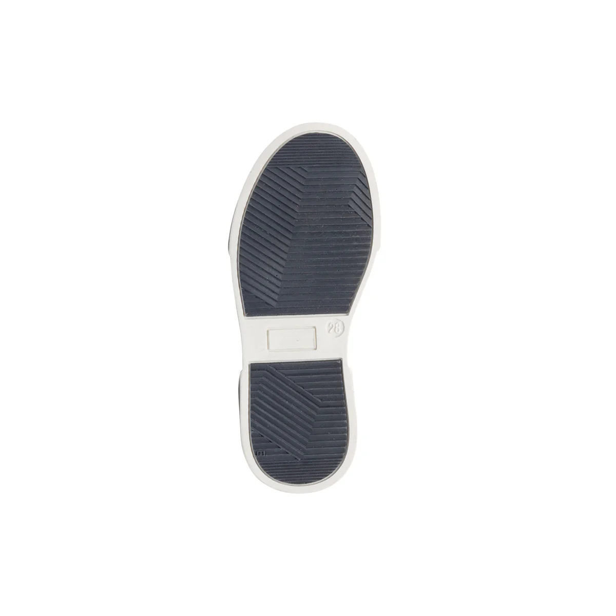 Sneakers alte blu e bianche da bambino con zip Ducati - Image 5