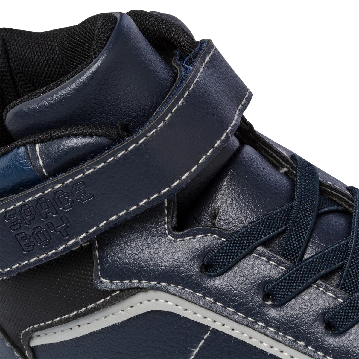 Sneakers alte blu navy da bambino Space Boy - Image 10