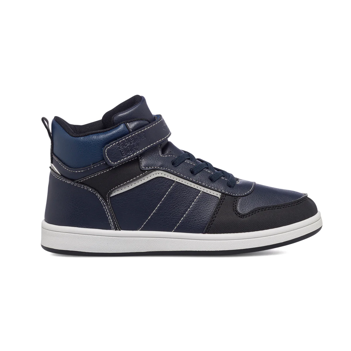 Sneakers alte blu navy da bambino Space Boy - Image 5