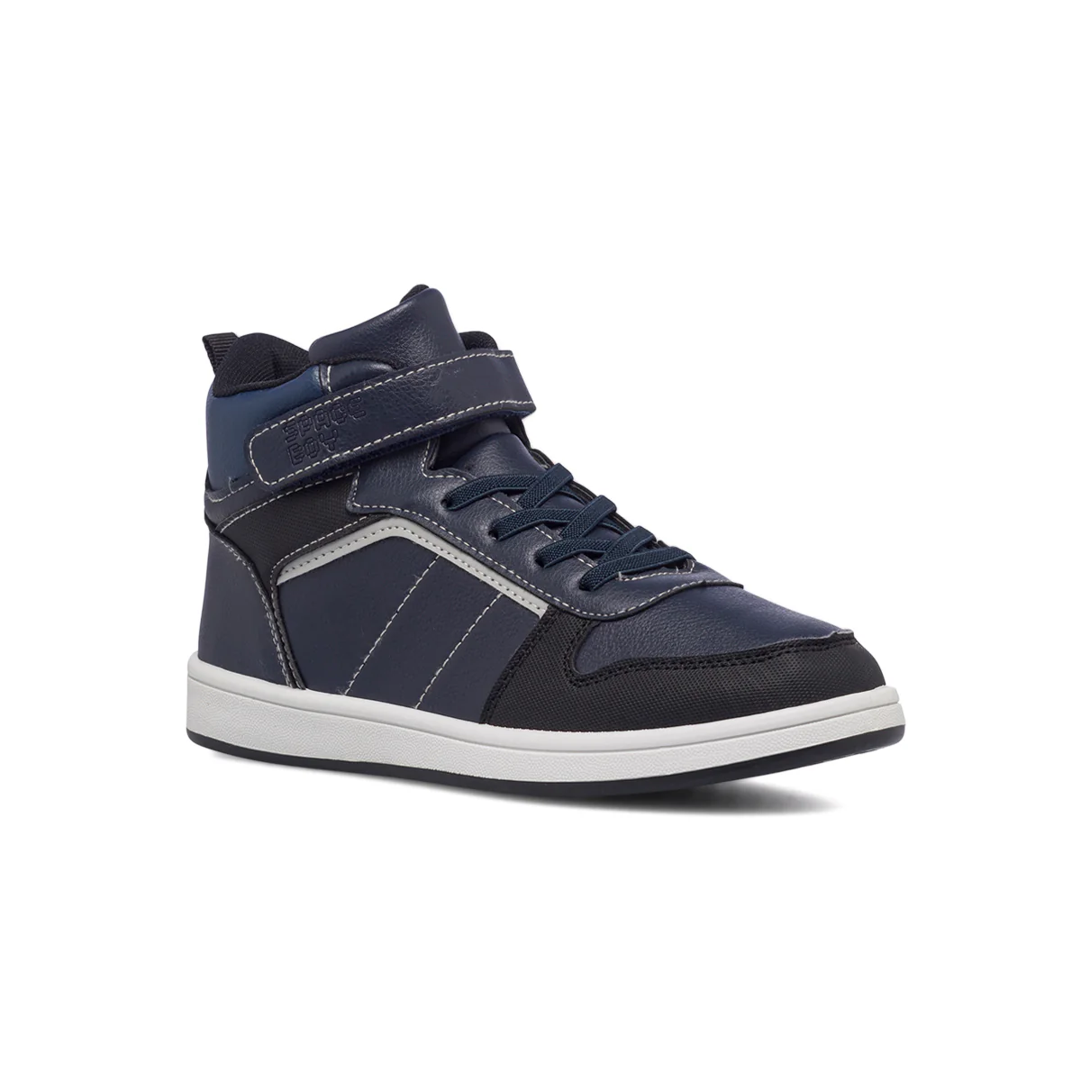 Sneakers alte blu navy da bambino Space Boy - Image 6