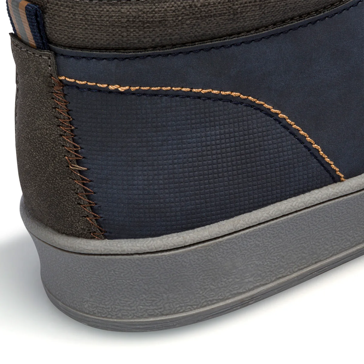 Sneakers alte blu navy da uomo con zip laterale Ducati - Image 6