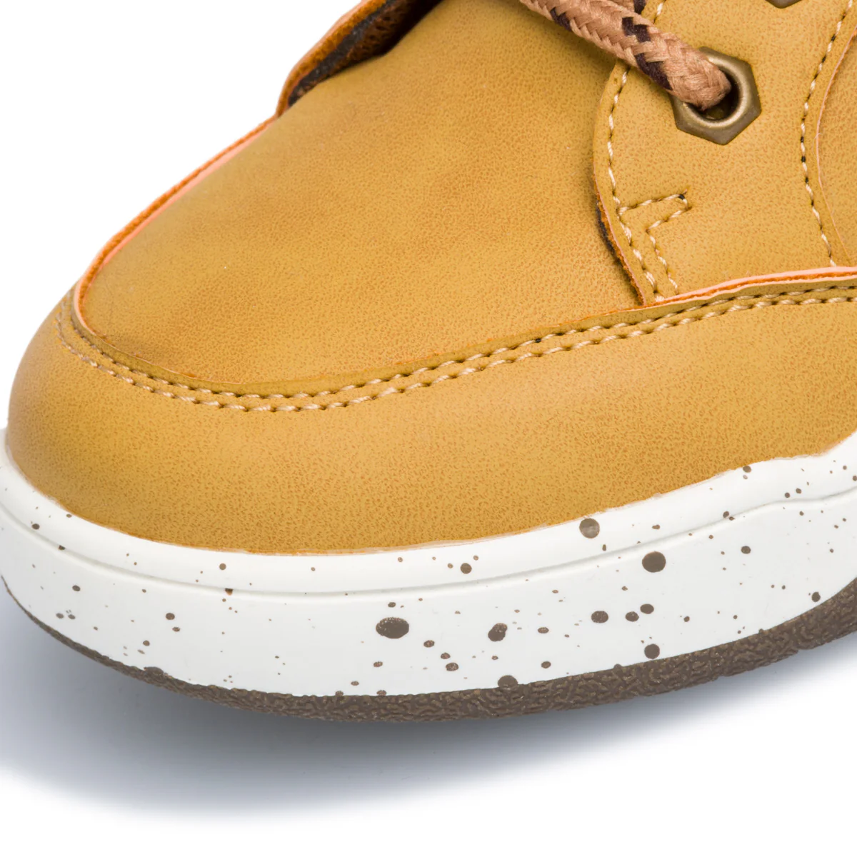 Sneakers alte color camel con logo laterale Ducati - Image 6