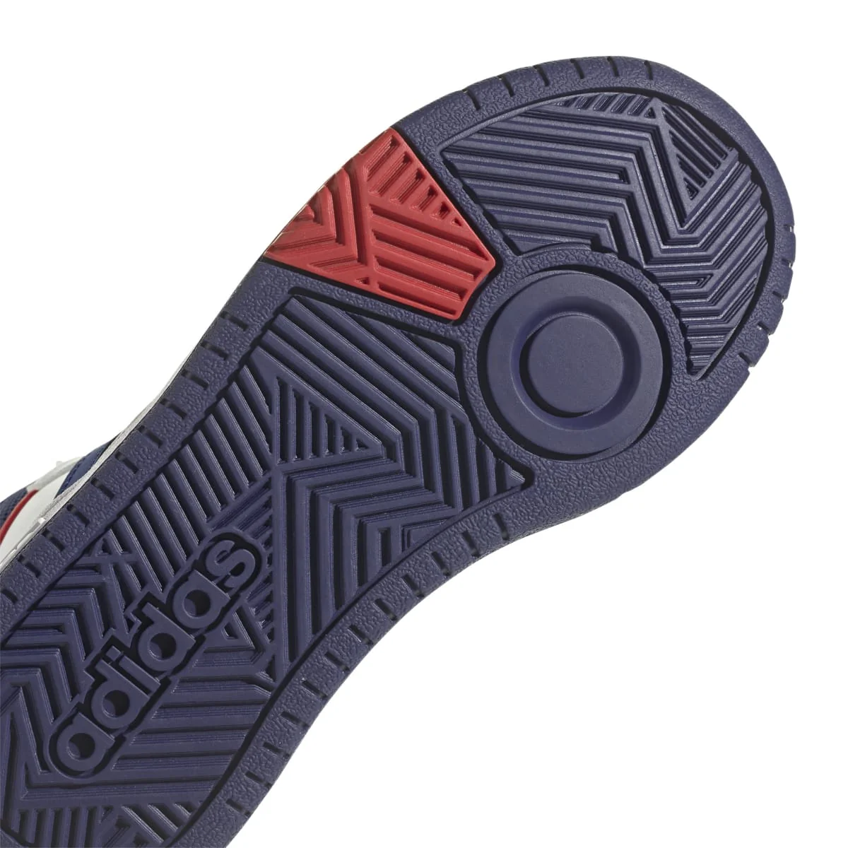 Sneakers alte da bambino bianche con logo adidas Hoops 3.0 - Image 19