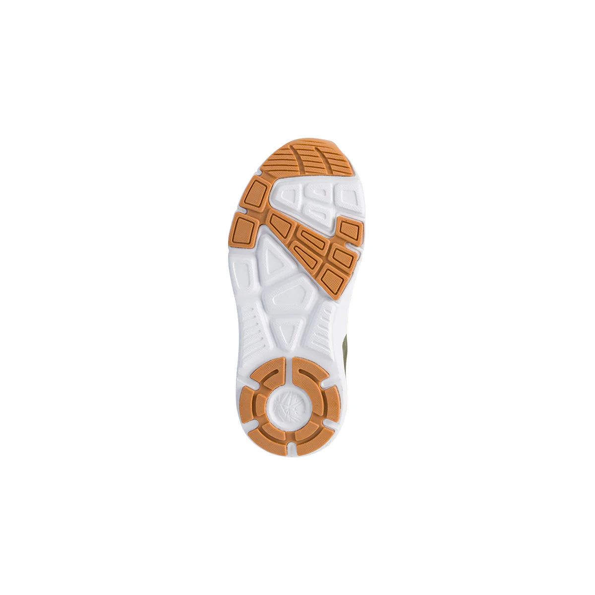 Sneakers alte da bambino ocra e verde con strappo in velcro Primigi - Image 4