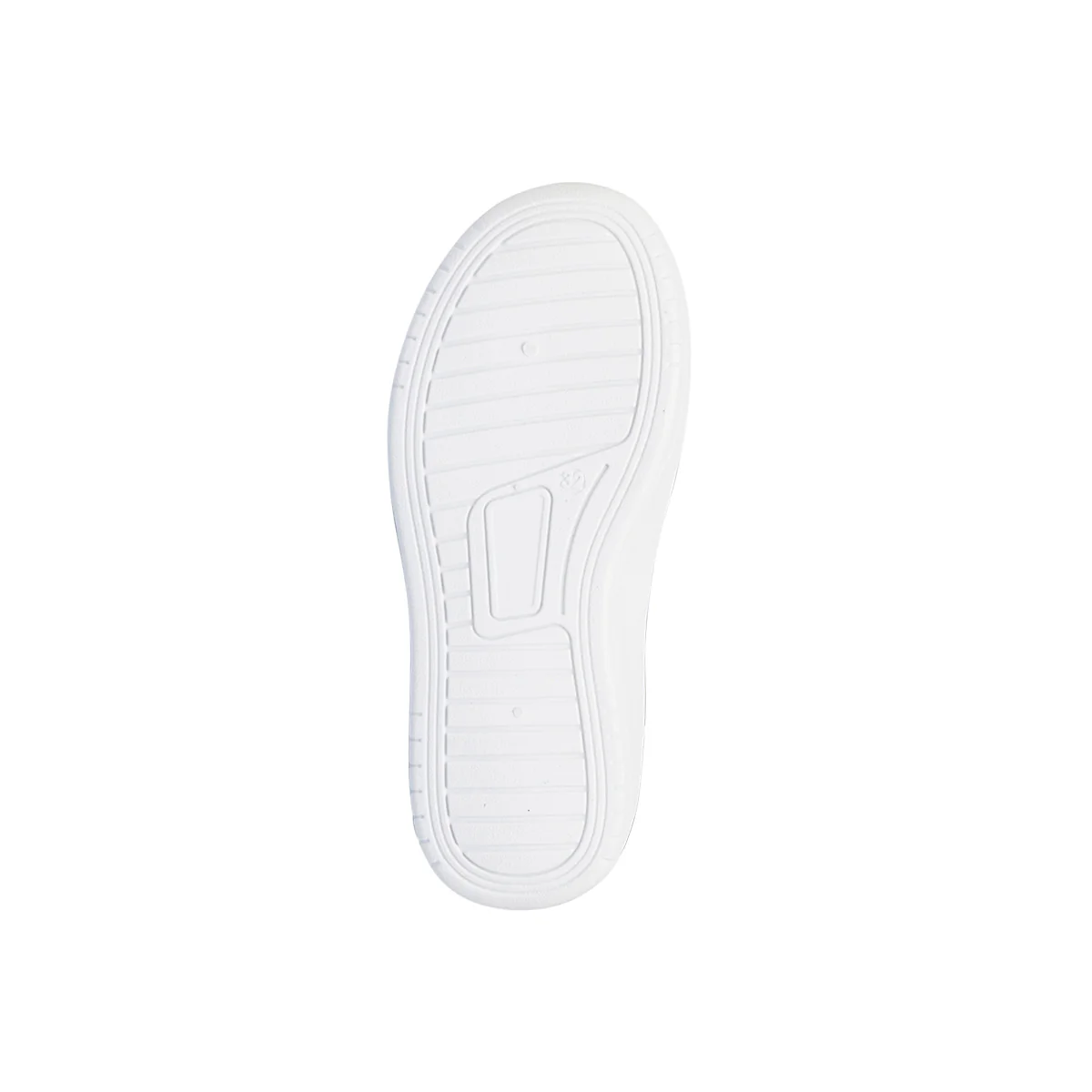 Sneakers alte da ragazzo bianche con dettagli neri e blu con logo Soprani Sport - Image 4