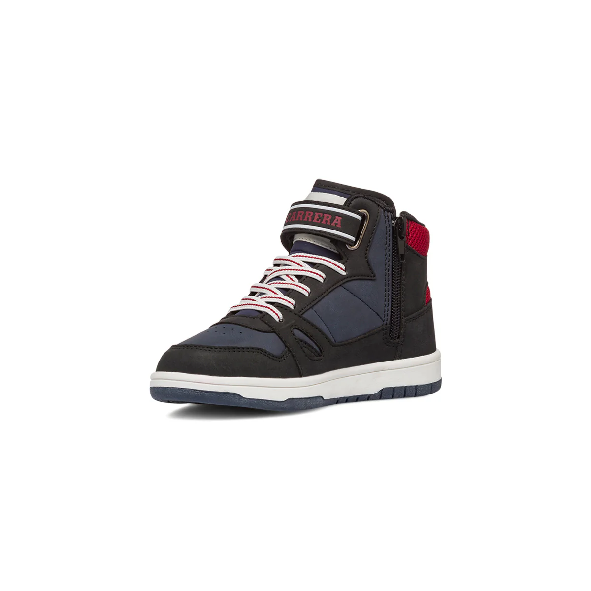 Sneakers alte da ragazzo blu con logo Carrera Jeans - Image 4