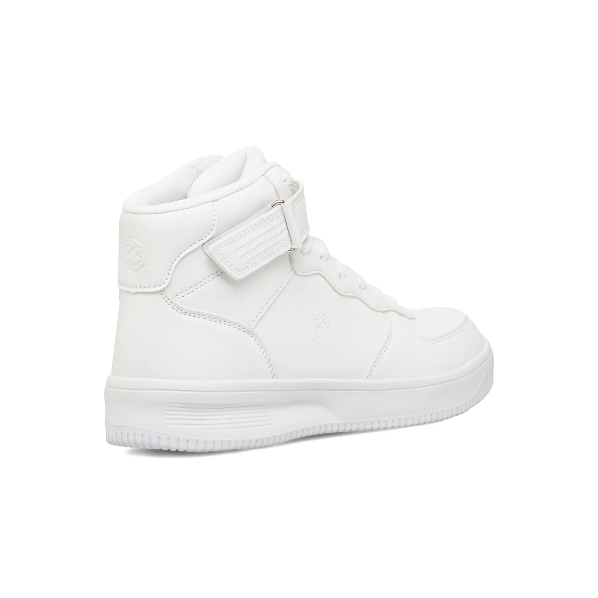 Sneakers alte da uomo bianche con logo Lumberjack Finster High - Image 3