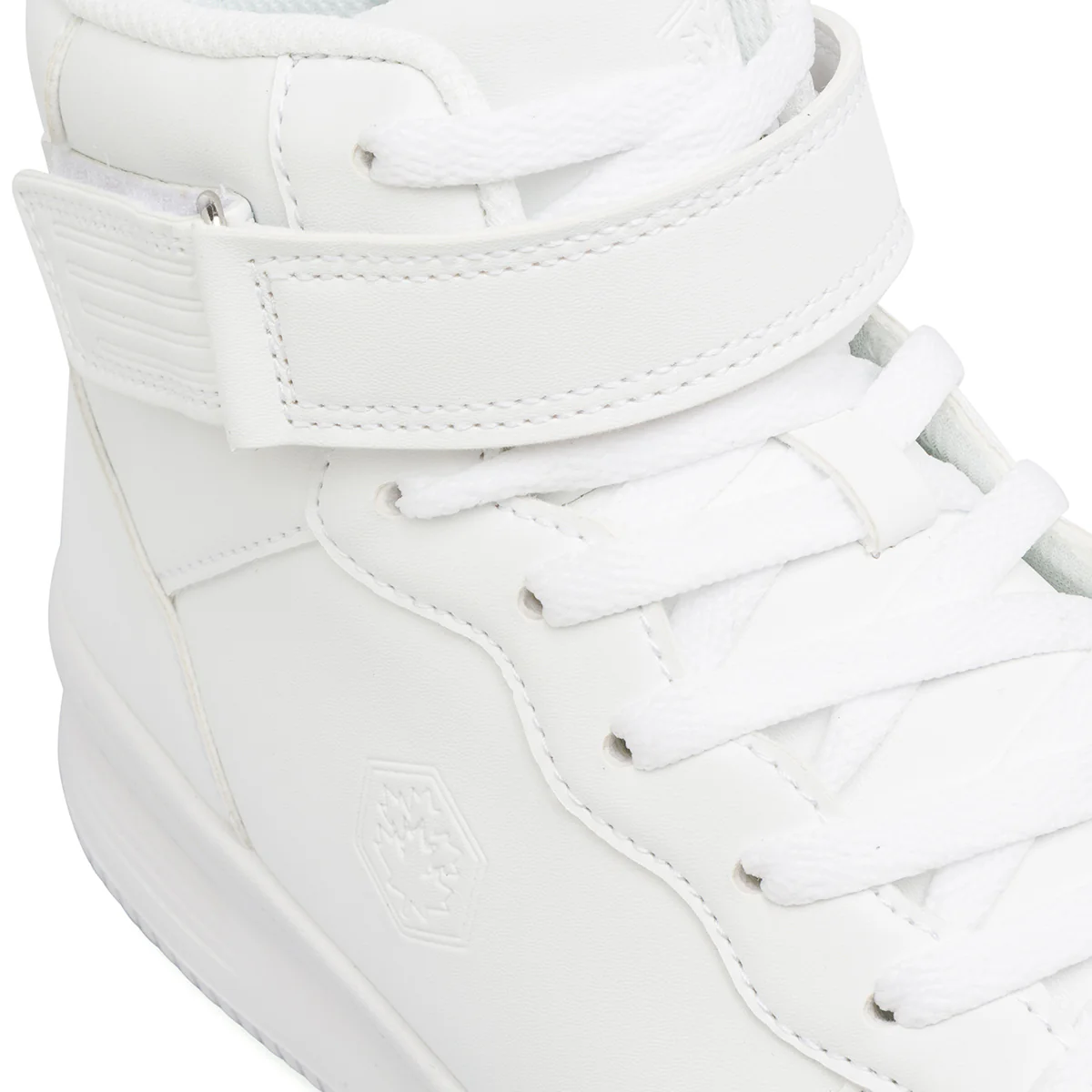 Sneakers alte da uomo bianche con logo Lumberjack Finster High - Image 5