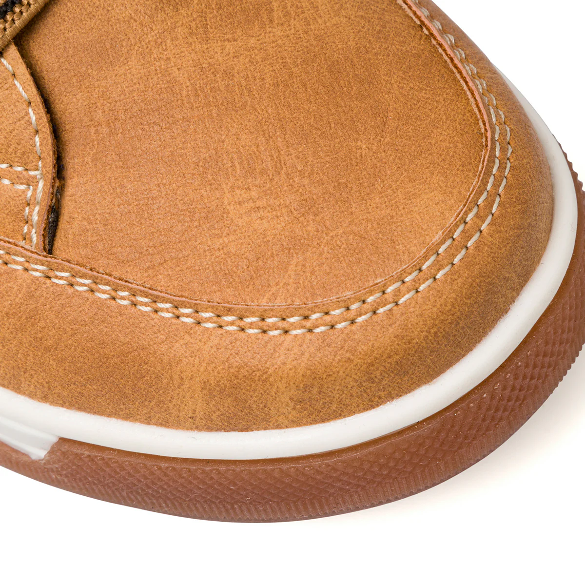 Sneakers alte giallo ocra da bambino con velcro Birilli&Monelli - Image 5