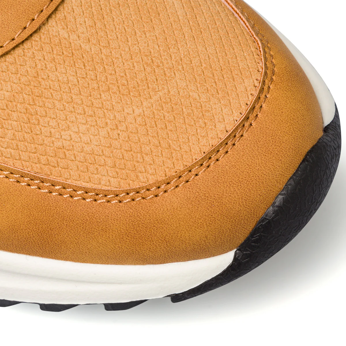Sneakers alte giallo ocra da uomo con logo sulla linguetta Ducati - Image 5