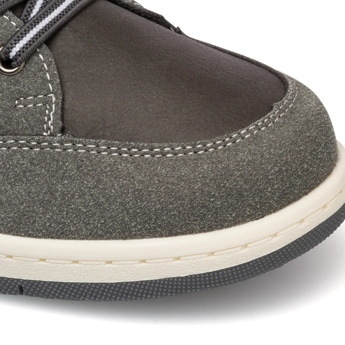 Sneakers alte grigie con colletto imbottito Space Boy - Image 5