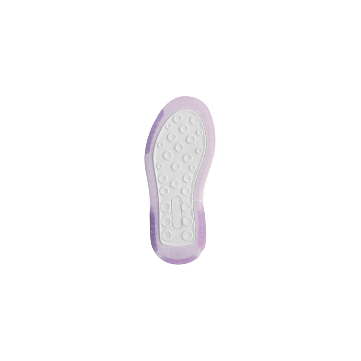 Sneakers alte lilla da Bambina con Luci Unicorno - Image 4