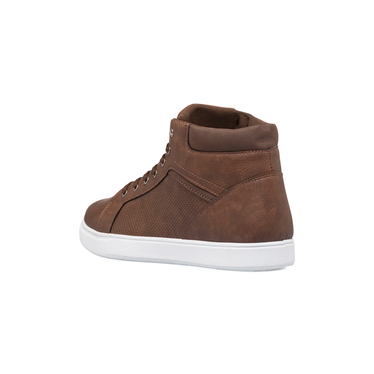 Sneakers alte marroni da uomo con collarino imbottito Patrick - Image 3