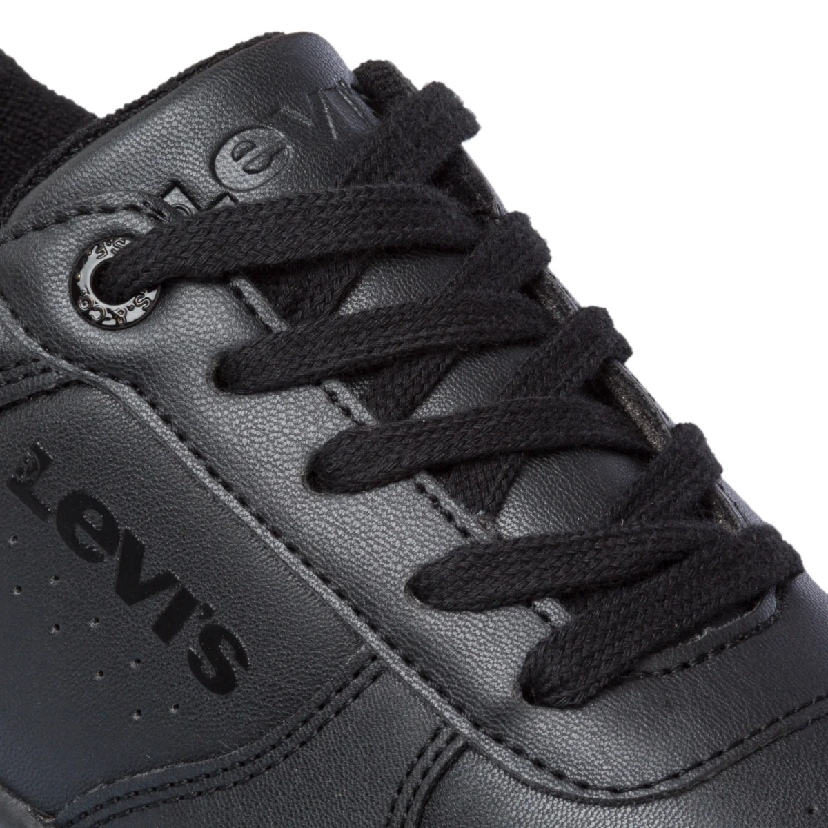 Sneakers alte nere con logo a contrasto Levi's New Union Mid - Image 5