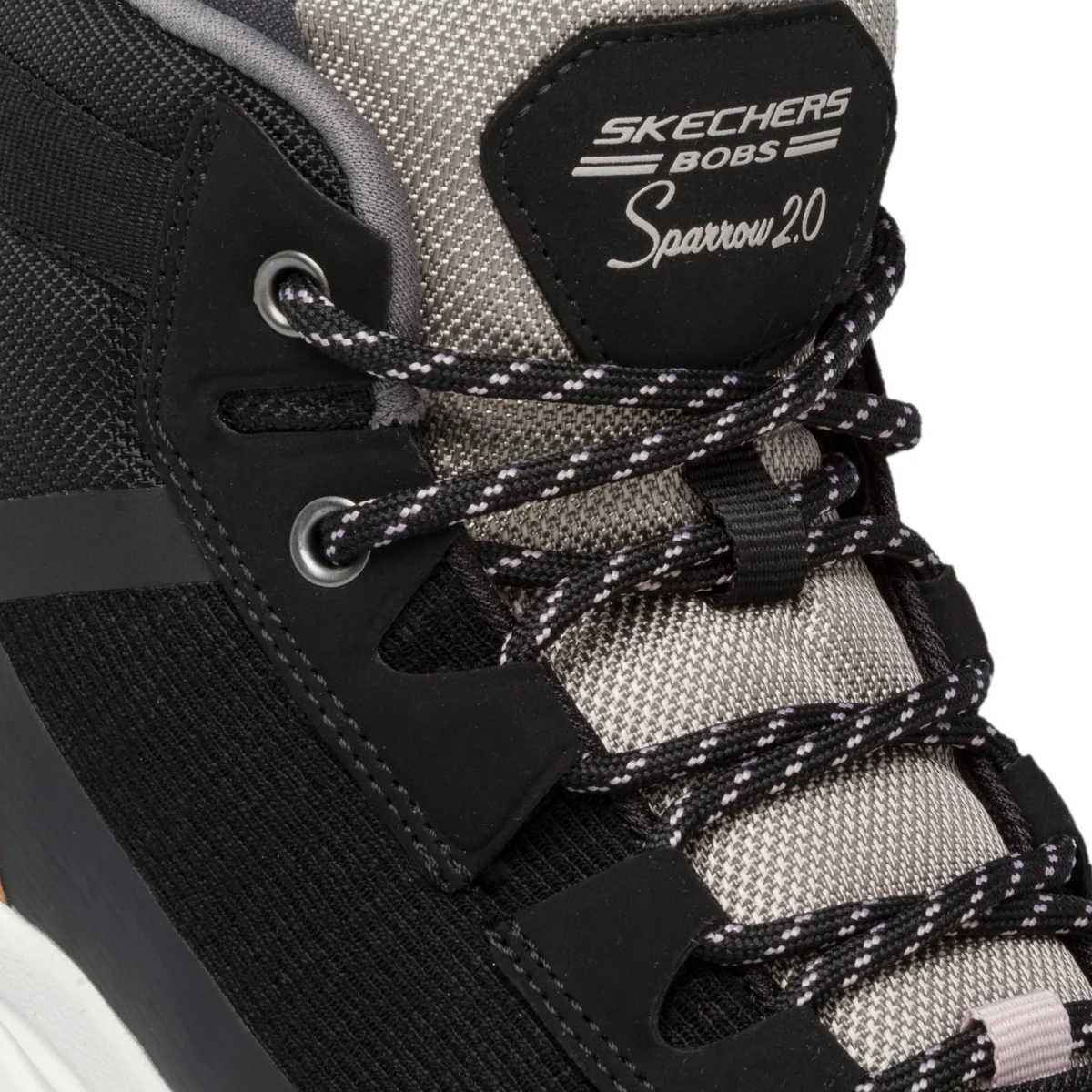 Sneakers alte nere con sottopiede Memory Foam Skechers Bobs Sparrow 2.0 - Image 6