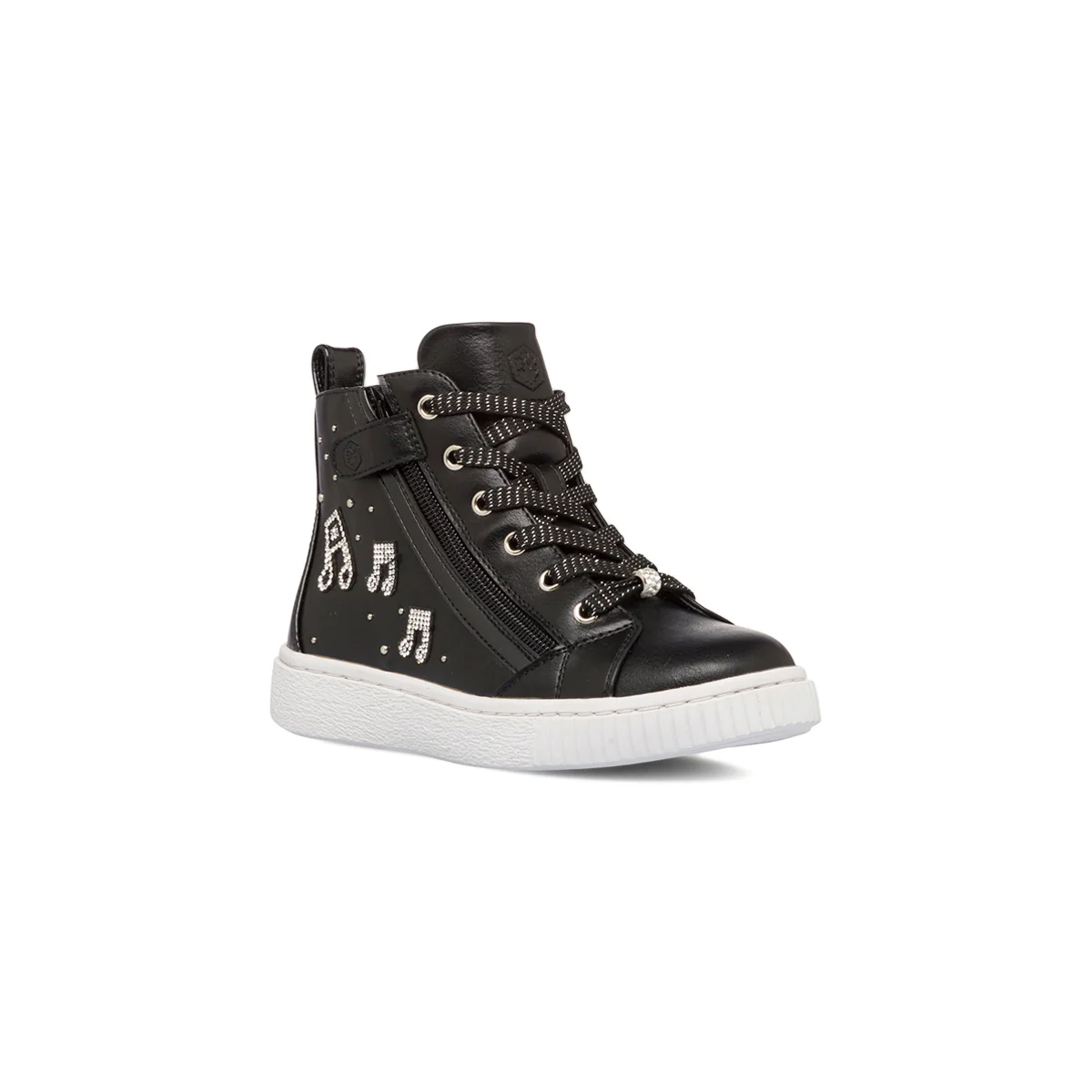 Sneakers alte nere da bambina con doppia zip Lumberjack Doda - Image 3