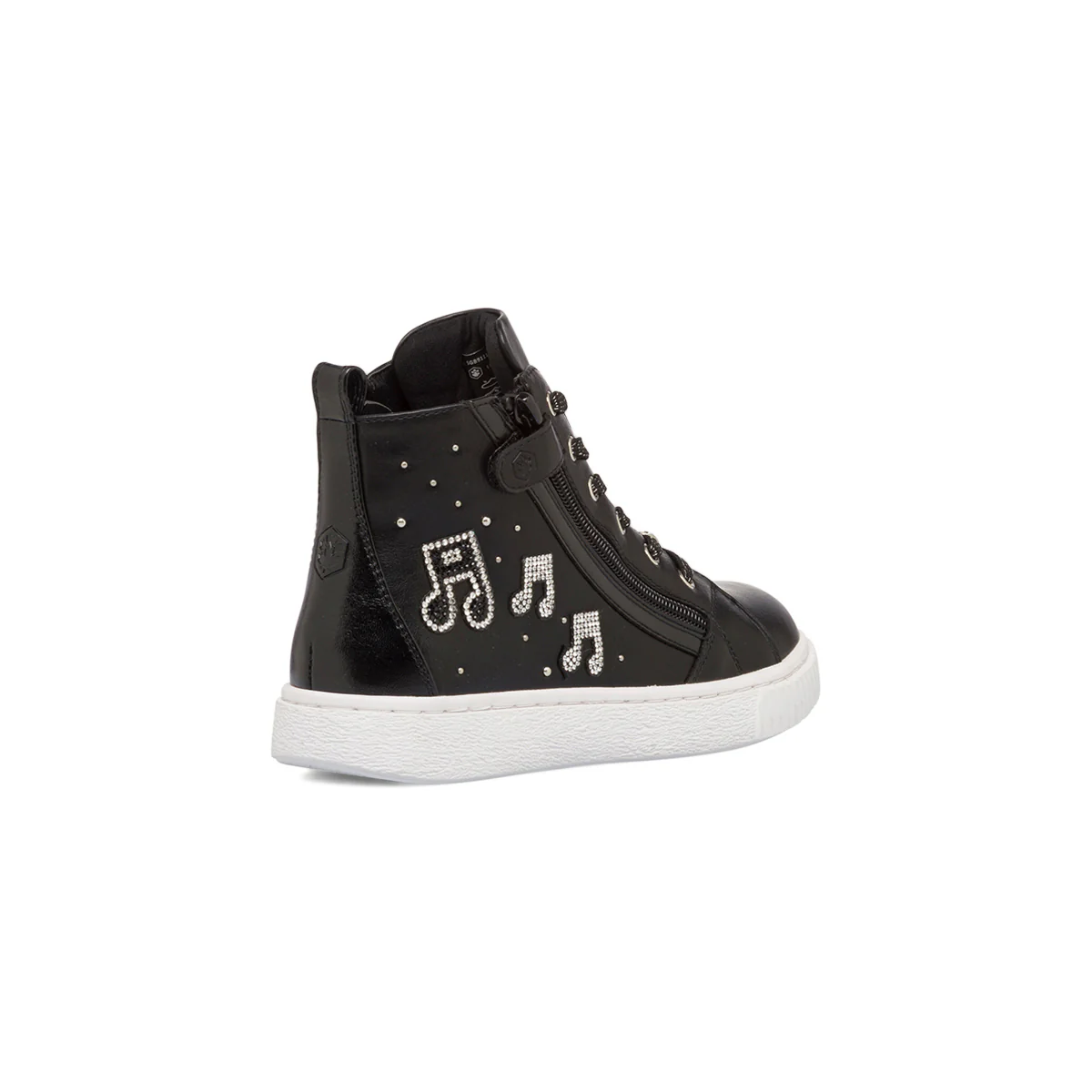Sneakers alte nere da bambina con doppia zip Lumberjack Doda - Image 5