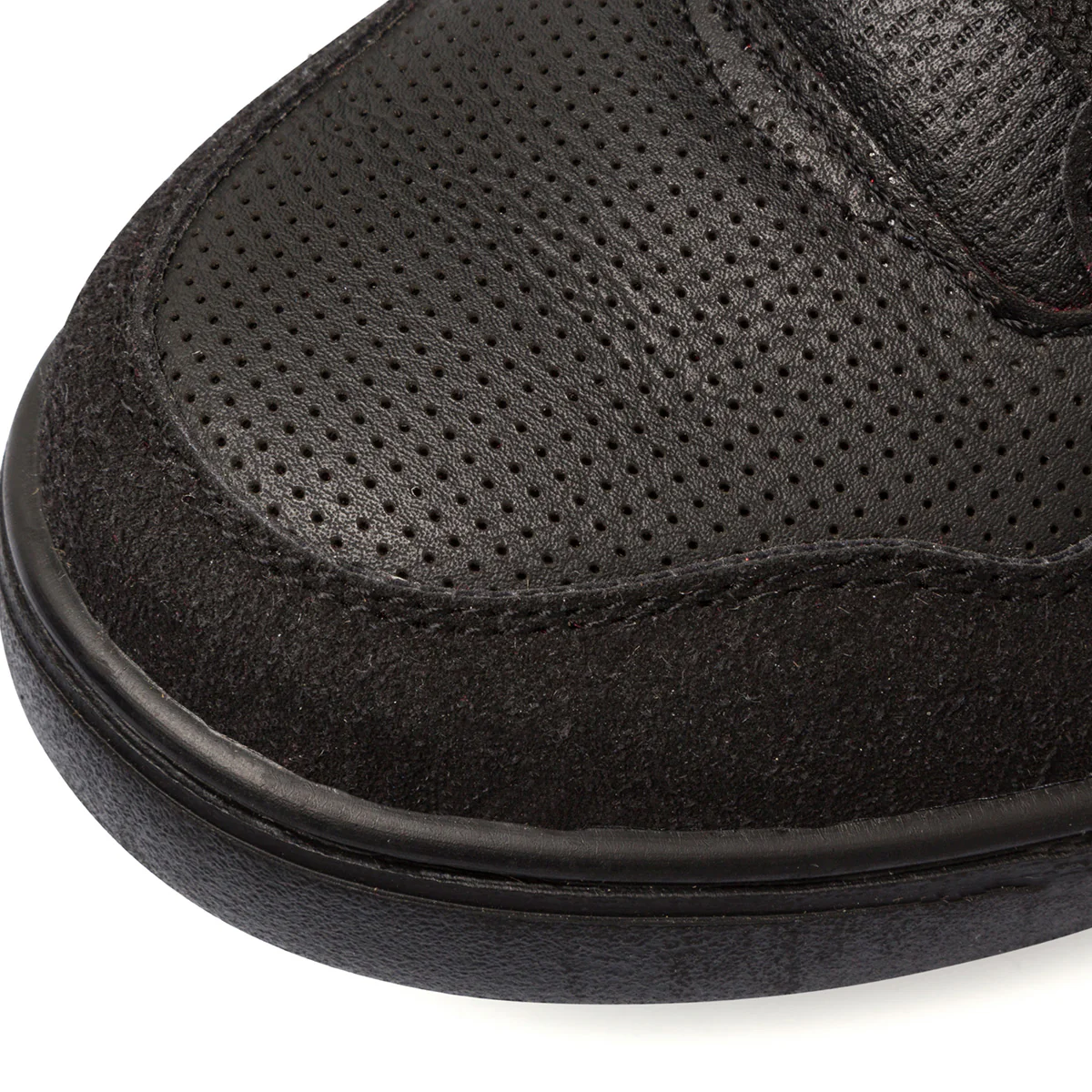 Sneakers alte nere da bambino con dettagli rossi Ducati Abu - Image 6
