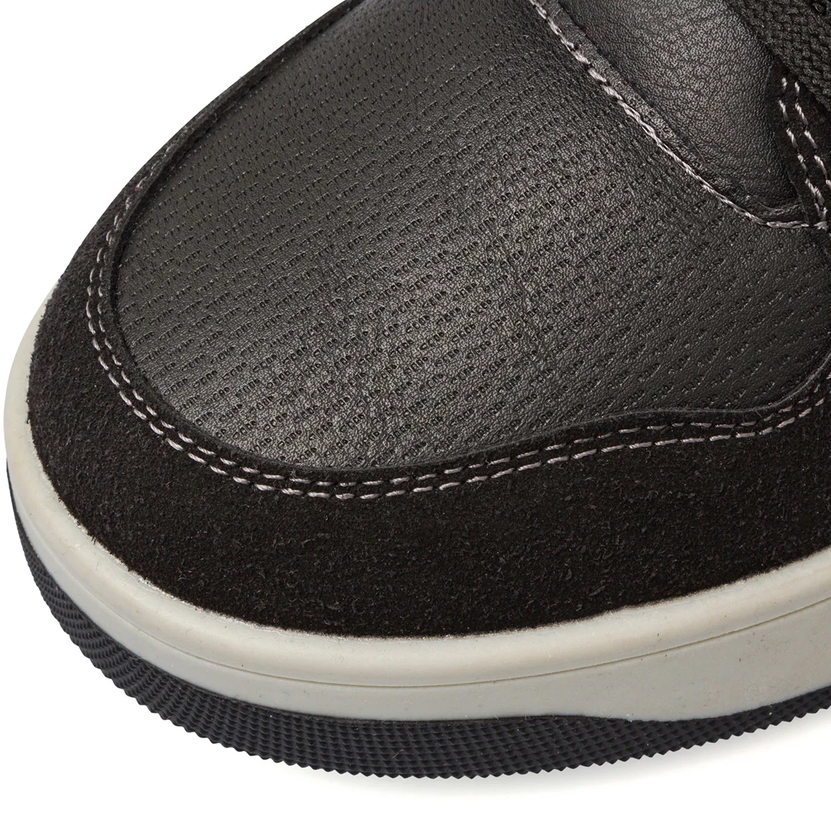 Sneakers alte nere da bambino con dettagli rossi Ducati Spike Mid - Image 6