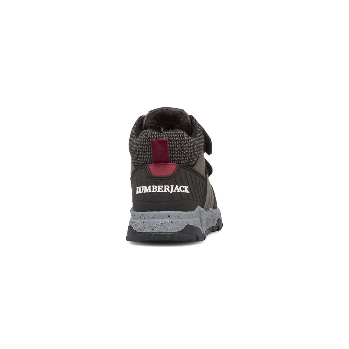 Sneakers alte nere da bambino con doppio velcro Lumberjack Crumb - Image 8