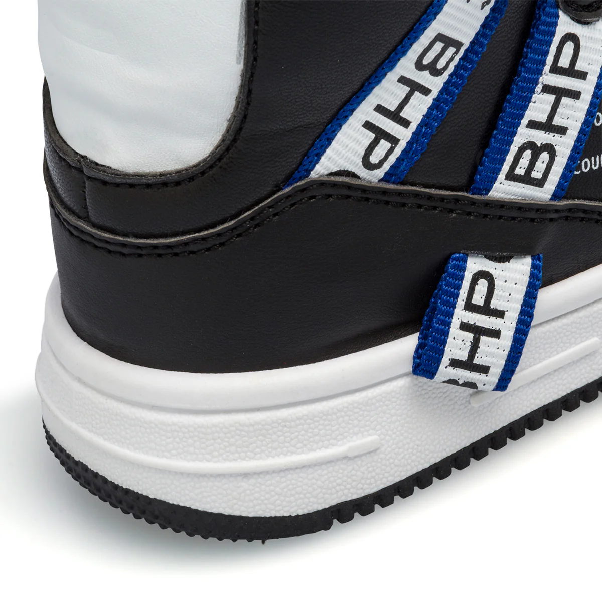 Sneakers alte nere da bambino con logo laterale Beverly Hills Polo Club - Image 7