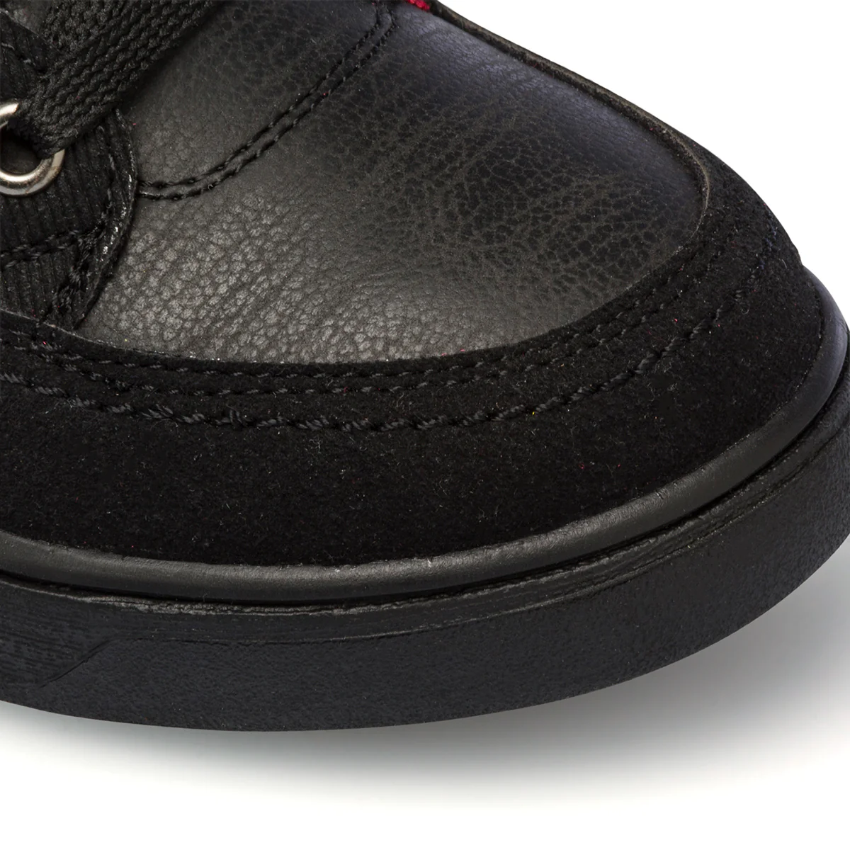 Sneakers alte nere da bambino con logo laterale Ducati - Image 6